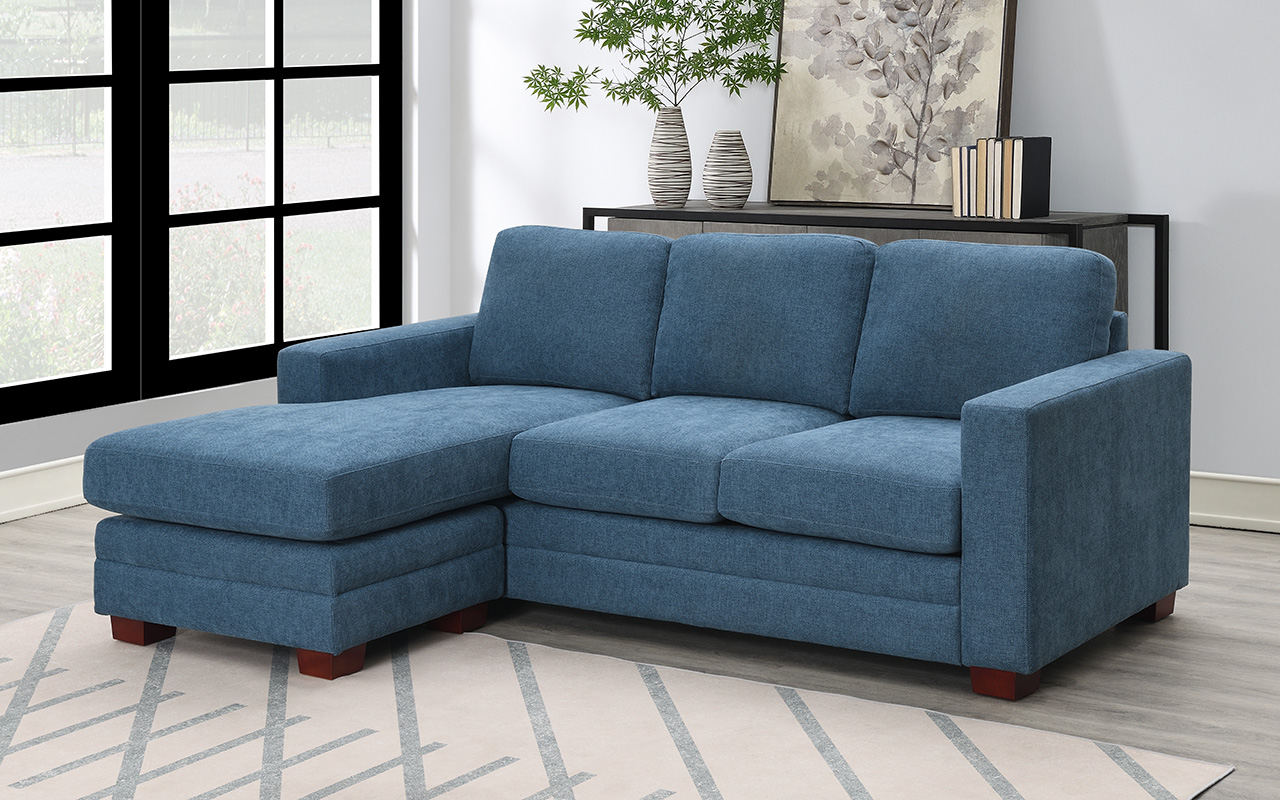 Bretton Fabric Sofa With Reversible Chaise